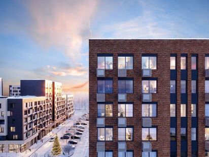 Вид корпуса Никольский квартал «Отрада»|Новострой-М