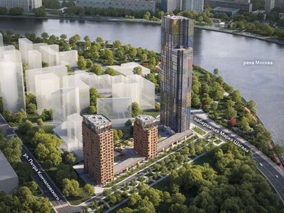 Генеральный план корпуса МАРК (Дом 33) ЖК «ЗИЛАРТ»|Новострой-М