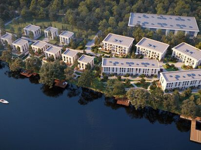 Новый элитный семейный комплекс в Серебряном Бору, на берегу реки Москвы. МФК River Residences (Ривер Резиденс)|Новострой-М