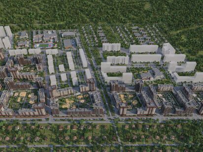 Генеральный план ЖК «Парк Победы» (Краснодар)|Новострой-М