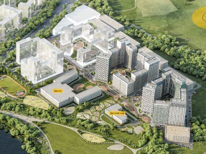 Генеральный план ЖК «Белый Град»|Новострой-М