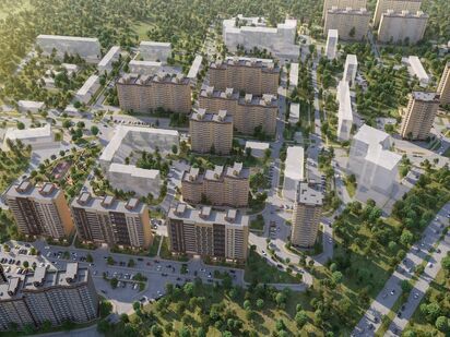 Генплан жилого комплекса. ЖК «Кашинцево»|Новострой-М