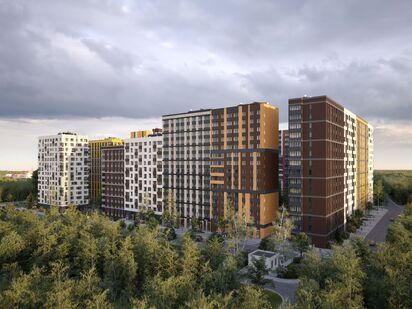 Общий вид Левел Лесной|Новострой-М