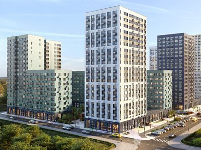 Общий ракурс ЖК «Бунинские кварталы»|Новострой-М