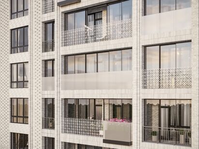 Придомовые пространства будут закрыты от автотранспорта. ЖК RiverSky (РиверСкай)|Новострой-М