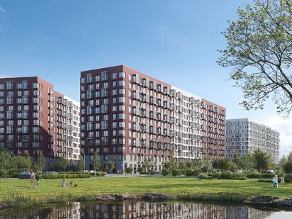 Общий вид ЖК «Богдановский Лес»|Новострой-М