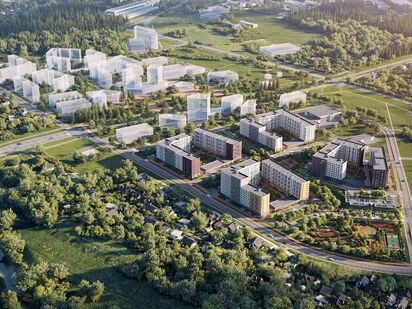 Генплан проекта. ЖК «Подольские кварталы»|Новострой-М