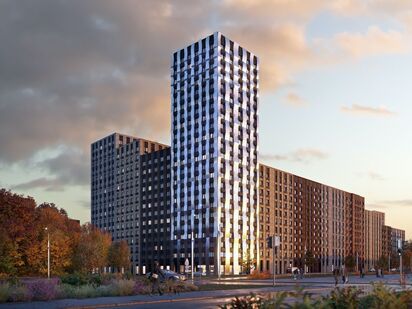 Вид корпуса ЖК «Дмитровское небо»|Новострой-М