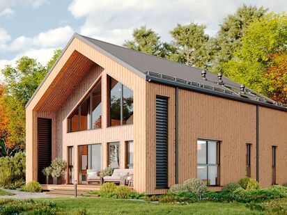 Проекты имеют разнообразную планировку. Коттеджный посёлок «Горки Лесные»|Новострой-М