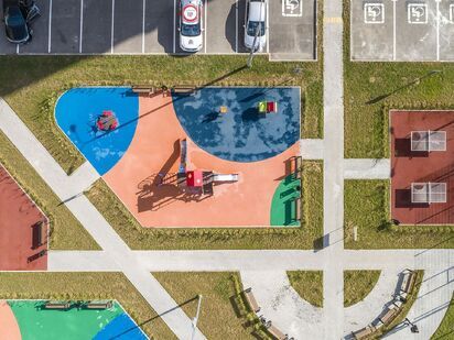 Обустройство детской площадки. ЖК «Томилино Парк»|Новострой-М