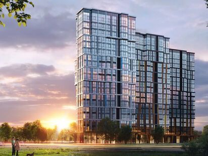 Проект включает в себя три 19-этажных корпуса с панорамным угловым остеклением, объединенных общим одноэтажным стилобатом. ЖК Very (Вери) на Миклухо-Маклая|Новострой-М