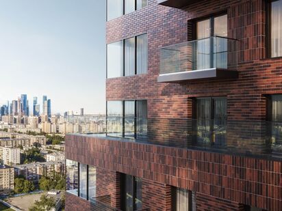 Фасад башни REDS ЖК Republic (Репаблик)|Новострой-М