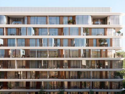 Фасад дома. Клубный дом Phantom (Фантом)|Новострой-М