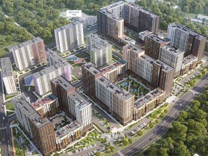 Генеральный план ЖК «1-й Ясеневский». ЖК «1-й Ясеневский» (Первый Ясеневский)|Новострой-М