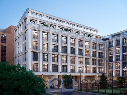 Внутренний двор Клубный дом «Космо 4/22»|Новострой-М