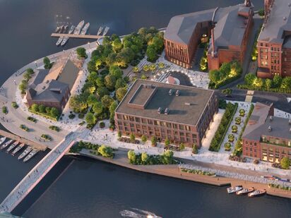 Вид корпуса. ЖК «Красный Октябрь»|Новострой-М