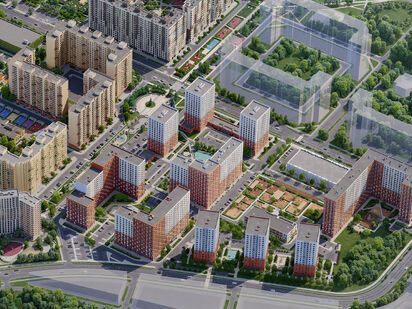 Представляет собой современный квартал класса «комфорт». ЖК «Новое Медведково»|Новострой-М