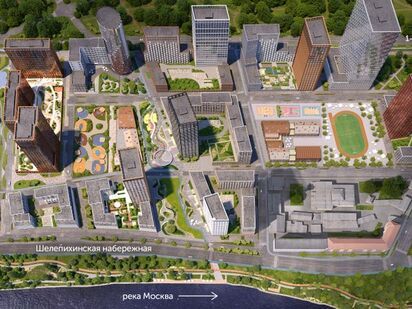 Генеральный план. ЖК Sydney City (Сидней Сити)|Новострой-М