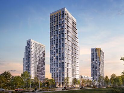 Общий вид ЖК Very (Вери) Ботанический сад|Новострой-М