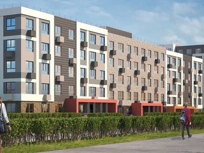 Газоны и клумбы оформят ландшафтные дизайнеры. ЖК «Новая Рига»|Новострой-М