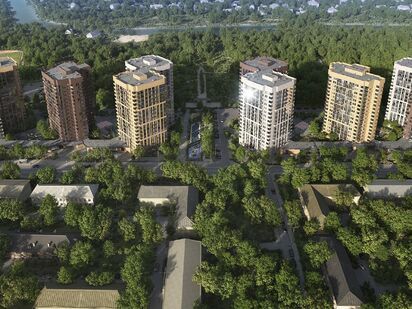 Генеральный план ЖК «Солнечный Парк». ЖК «Солнечный Парк»|Новострой-М