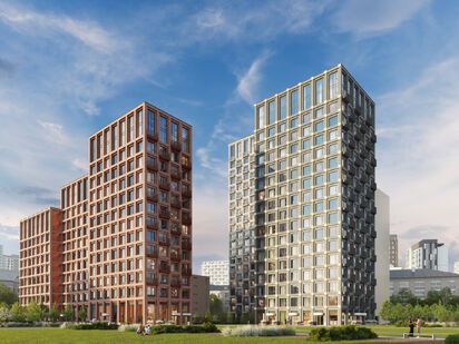 Левел Бауманская. Общий вид. Левел Бауманская|Новострой-М