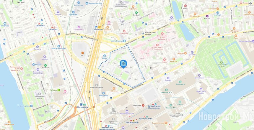 Архитектурный проект на 2-м Красногвардейском проезде