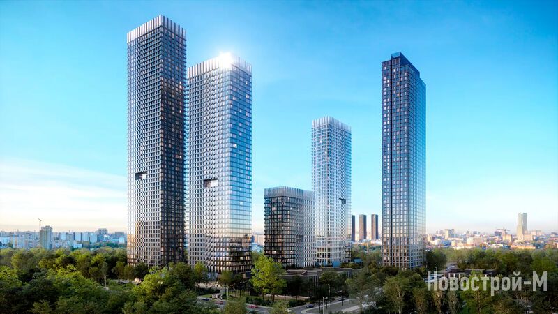 Квартал небоскребов Upside Towers (Апсайд Тауерс)