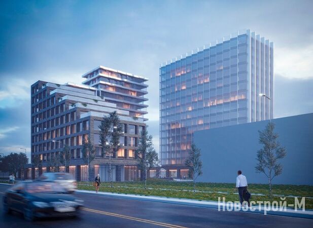 Архитектурный проект на ул. Довженко, 12