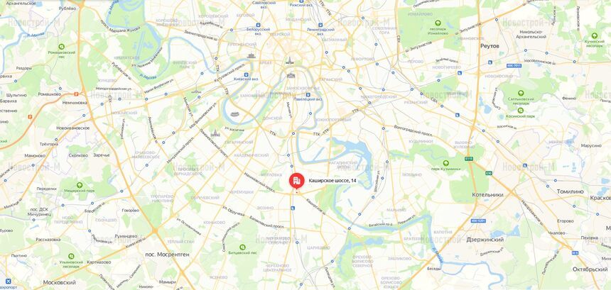 Архитектурный проект на Каширском ш., 14