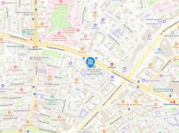 Архитектурный проект на ул. Садово-Спасской, 4с1