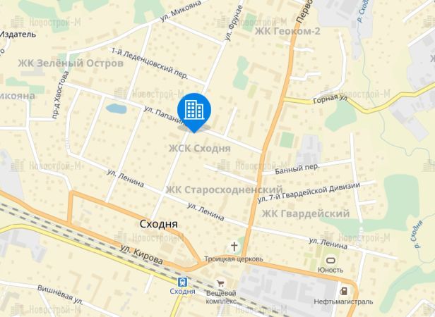 ЖК на улице Фрунзе, 16 (Сходня)