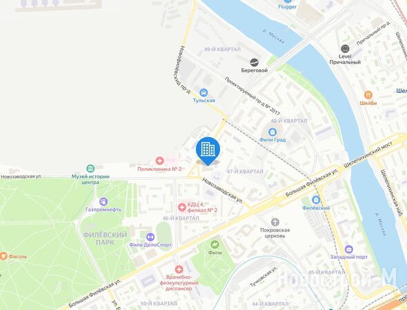 Архитектурный проект на ул. Новозаводской