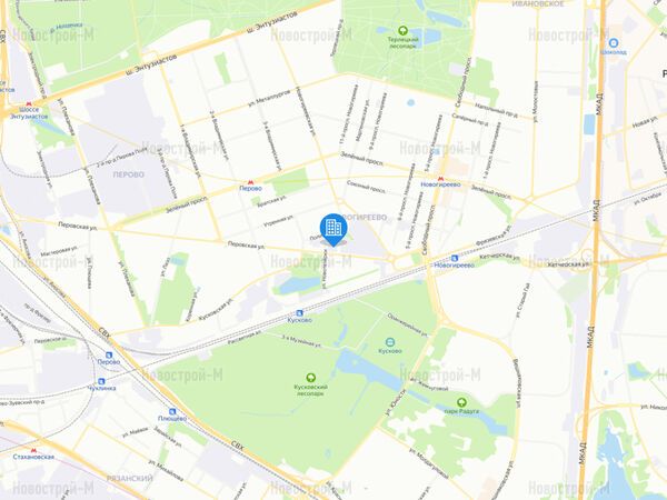 Архитектурный проект на ул. Перовской, 63-65