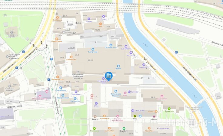 Архитектурный проект на ул. Большая Почтовая, 36