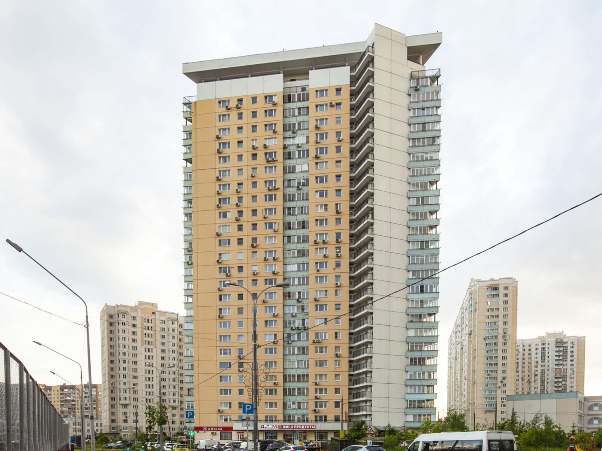 на ул. Окская, корп. 19