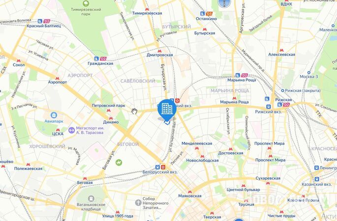 Архитектурный проект на ул. Правды, 24