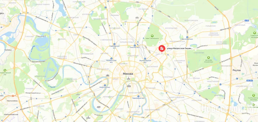 Архитектурный проект на ул. Матросская Тишина, 1А