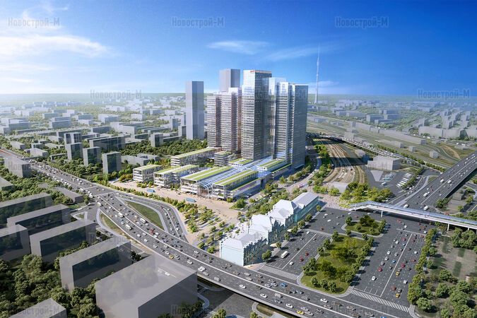 Архитектурный проект РЖД Сити