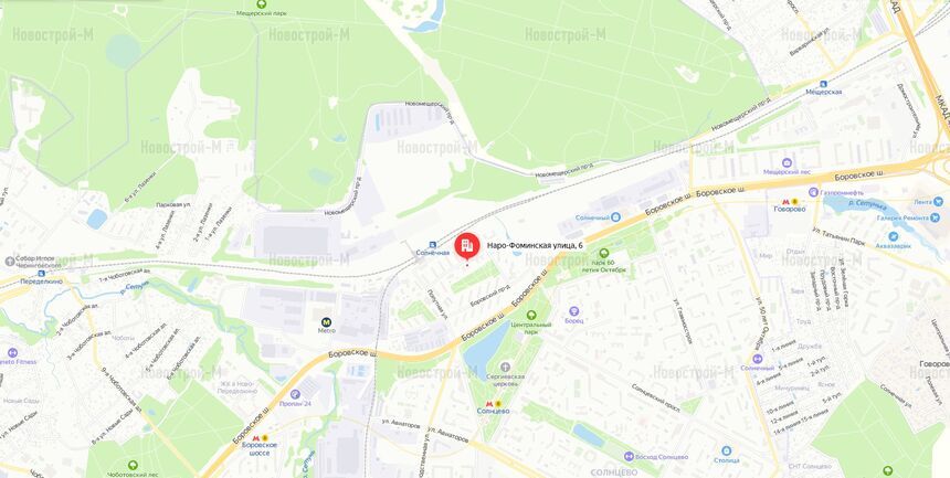 Архитектурный проект на ул. Наро-Фоминской