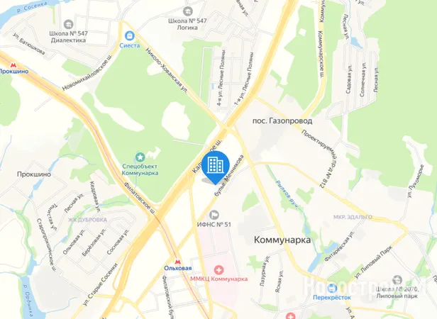 Архитектурный проект в пос. Коммунарка