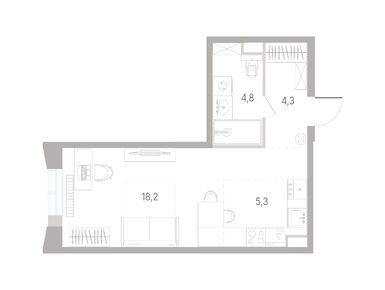 Студия 32.60 кв.м, КОД Сокольники, 21 388 860 руб.