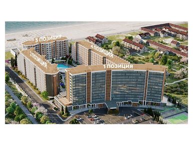 Планировки 2-к. апартаменты в Комплекс Tamerun (Крым)