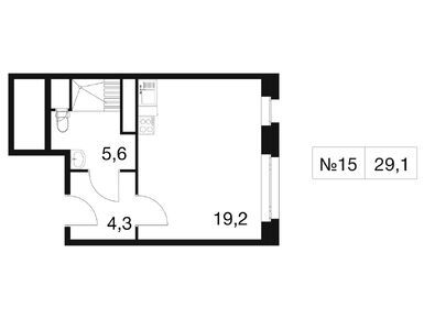 Студия 29.10 кв.м, ЖК «Идеал», 7 988 678 руб.