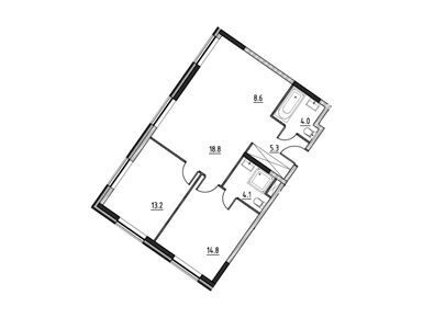 Планировки 3-к. апартаменты в ORO (ОРО)