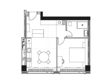 Планировки однокомнатные в ЖК Capital Towers (Кэпитал Тауэрс)
