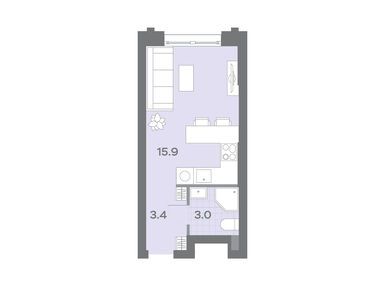 Студия 22.22 кв.м, ЖК «Дмитровское небо», 11 061 705 руб.