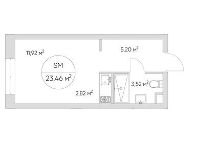 Планировки студии-апартаменты в N’ICE LOFT (Найс Лофт)