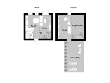 Планировки трехкомнатные в ЖК «Апрелевка Клаб»