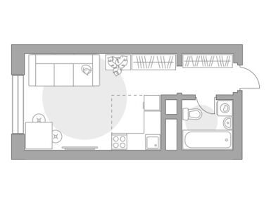 Студия 21.44 кв.м, ЖК «Ильинойс», 5 703 978 руб.